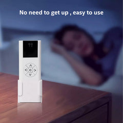 AC114-02B Remote Control (RF 433.92MHz) 2 Channel Wireless Blinds Controller for Motorized Roller Shades and Blinds