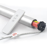 AM25-MEL-P Electric Blinds Motor Remote Control for 1.5 Inch Shade Tube,AC100-240V