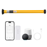 AM25-1/25-ES-EZ Zigbee Blinds Motor Rechargeable 1.5"(38mm)  For Alexa Google Home