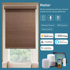 AM25 Matter Tubular Motor for 38-43mm Shade Tube，Work With HomeKit，Alexa，Home Assistant