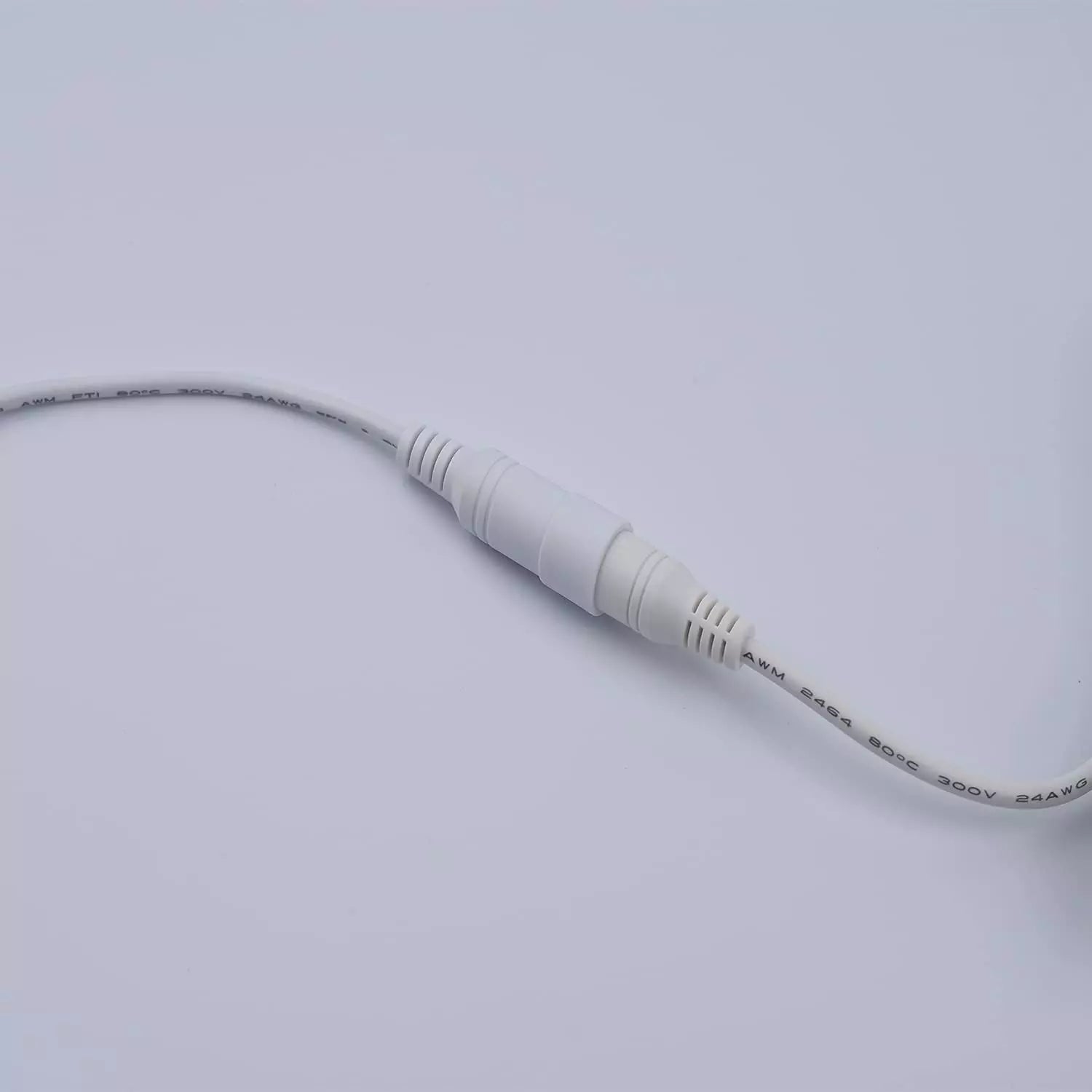 5.5mm x 2.1mm DC Power Extension Cable Cord, Female to Female Plug Jack Adapter Cable