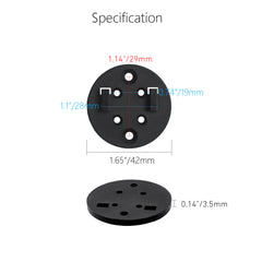Electric Roller Blind Bracket Adapter: Adapter for Motor-to-Bracket Connection