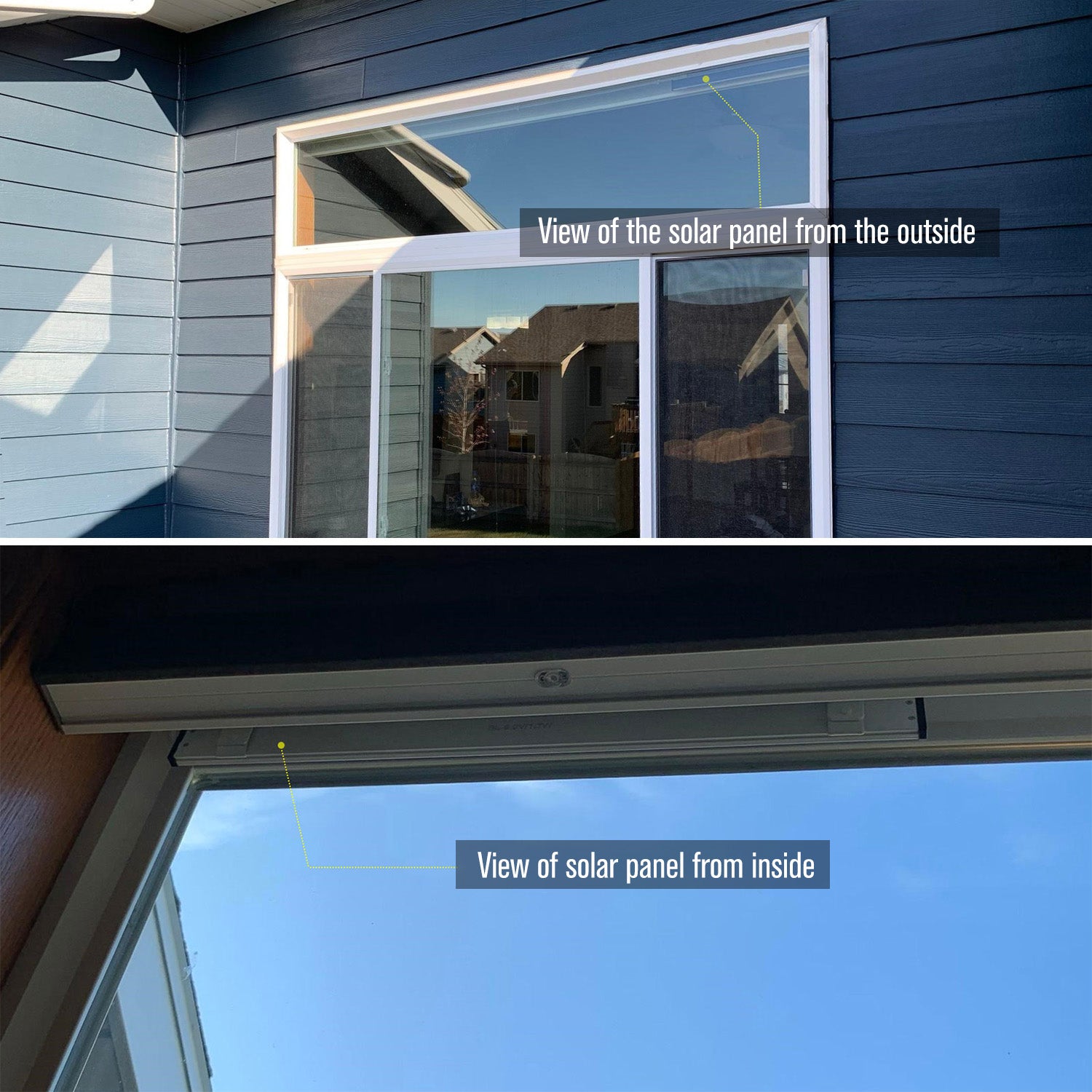 Panneaux solaires Sortfle Blinds – Petit chargeur solaire 8,4 V pour stores motorisés 