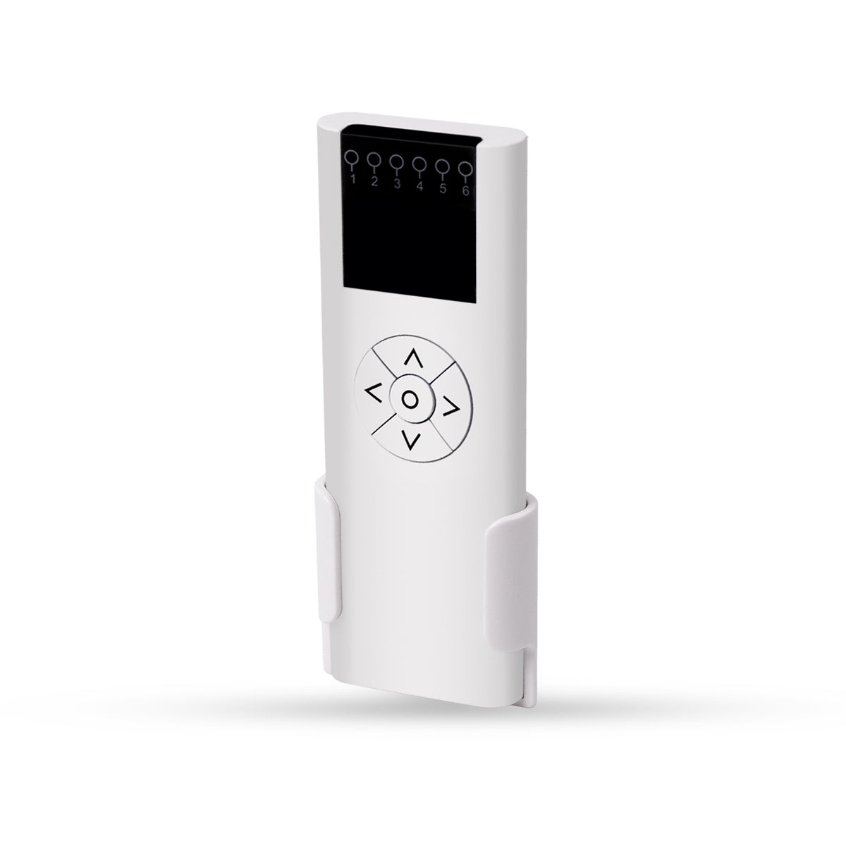 AC114-06B Blinds Remote Control (RF 433.92MHz) Compatible EL03-10HH01, YC5AC114-01, 6 Channel Wireless Blinds Controller for Motorized Roller Shades and Blinds