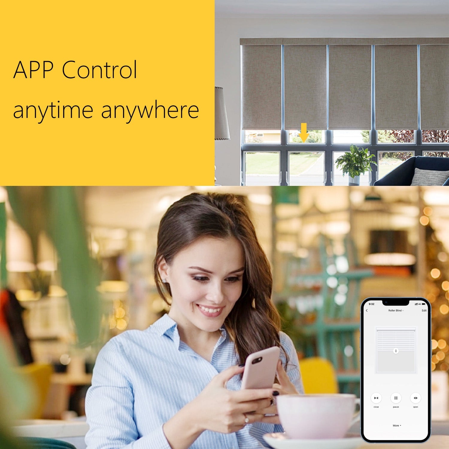 Control remoto universal inteligente Sortfle, control remoto Wifi a 433M, puente RF433 a Wifi 