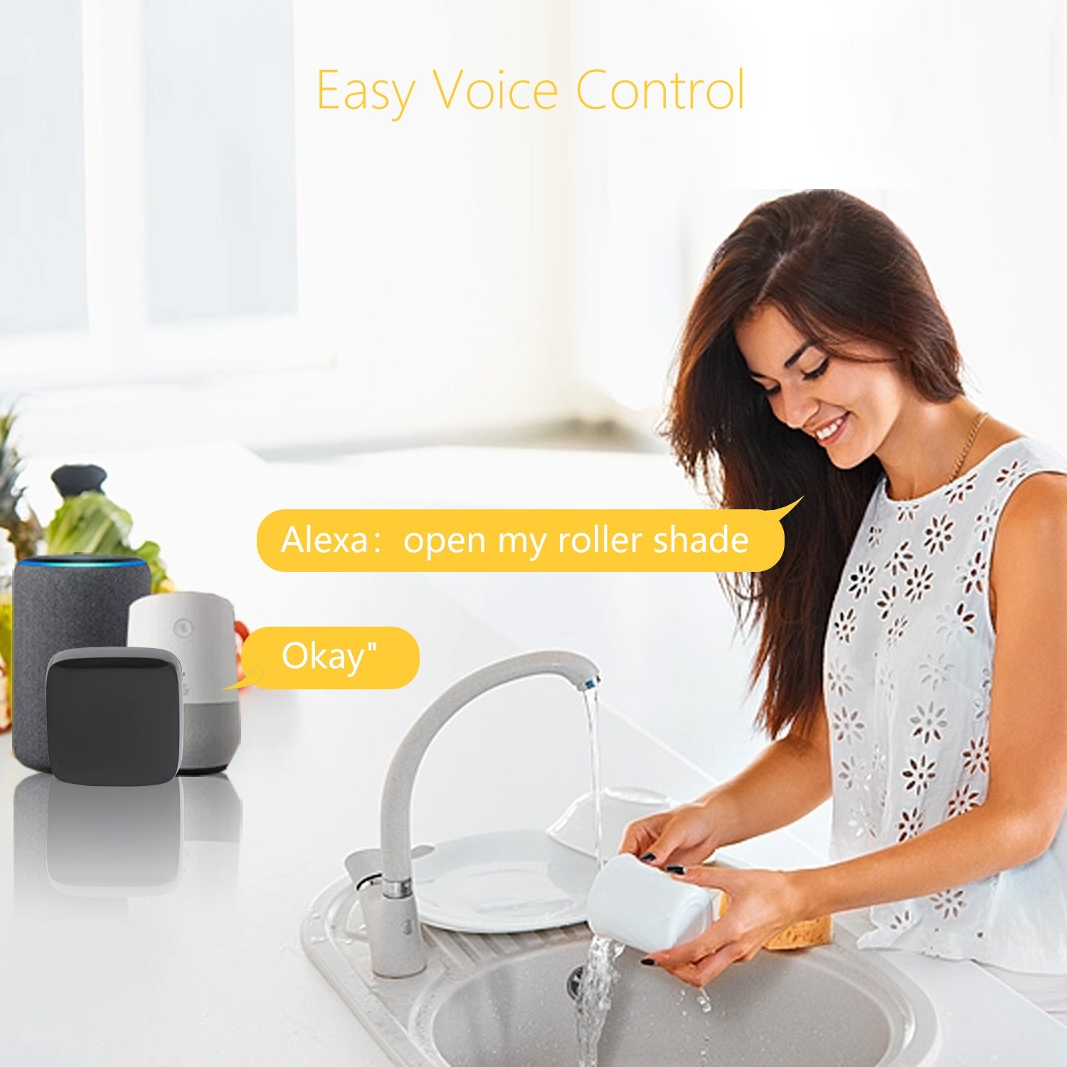 Control remoto universal inteligente Sortfle, control remoto Wifi a 433M, puente RF433 a Wifi 